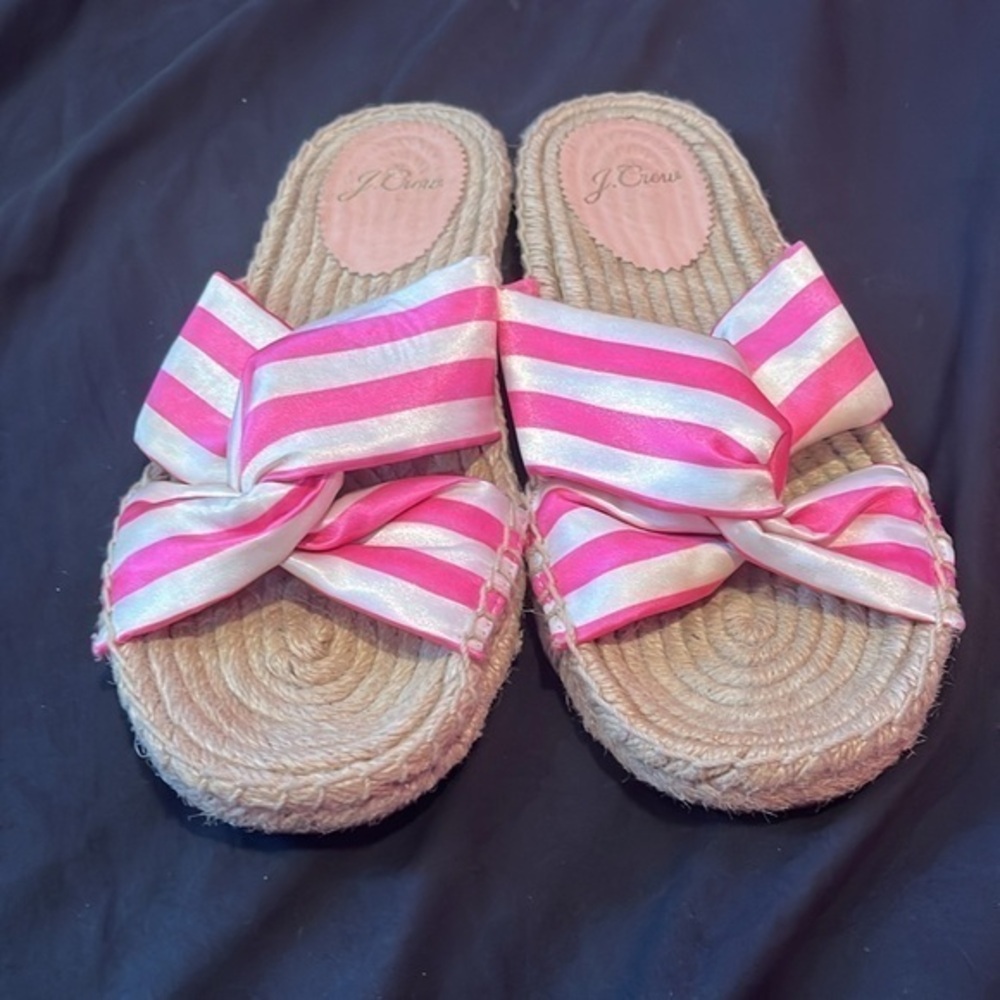 J. Crew Twisted‎ Knot Espadrille Sandals - Picture 2 of 5